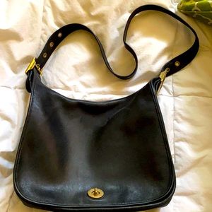 Vintage Black Coach purse
